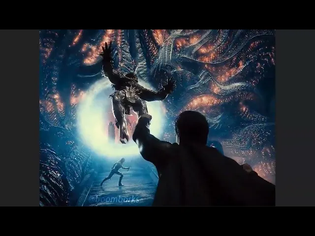 Snyder Cut with comic X-Ray from Mortal Kombat