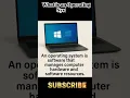 Download Lagu What is an Operating System? #shortsviral #TYBwithSurShahzad