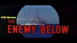THE ENEMY BELOW Robert Mitchum American WW2 Film 1957 No Singing 
