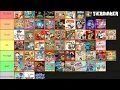 The Greatest Time to be a kid Nickelodeon Tier List