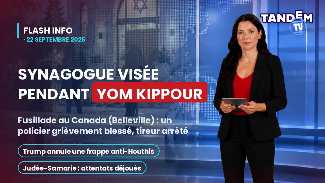 Tsahal déjoue des attentats en Judée-Samarie pendant Yom Kippour | Flash Info 22/09