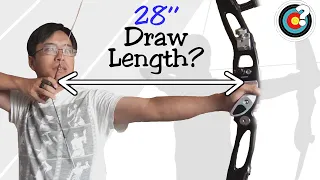 archery the 28 inch draw