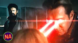 Homelander Uses His Laser Vision on Madelyn The Boys