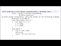 EC312 OOP December 2019 S Solved Question Give the Output of the following CPP program
