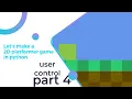 how to make a platformer game in python using arcade library part 4