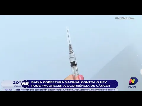 Baixa cobertura vacinal contra o HPV pode favorecer a ocorrência de câncer
