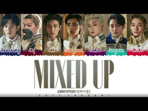 Download MP3 ENHYPEN – 'MIXED UP' (별안간) Lyrics [Color Coded_Han_Rom_Eng] [1 HOUR LOOP] 1시간