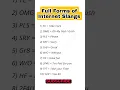 Internet slang words full form of common facebook slang