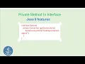 Private Method In Interface java 9 features