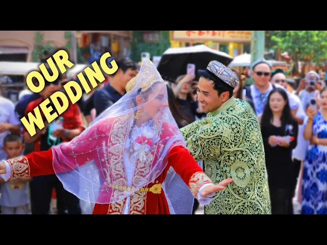 American & Uyghur wedding in rural Xinjiang 🇺🇸❤️🇨🇳 美国人嫁给新疆维吾尔族，到底有多嗨？亲戚朋友跨越万里而来，见证我们的农村婚礼！