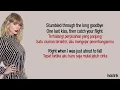 Taylor Swift - Come Back...Be Here (Taylor's Version) | Lirik Lagu Terjemahan