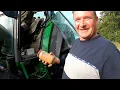 Download Lagu Wielkie koszenie dwuetapowe trawy w Gospodarstwie Kosiarki koszą całe noce