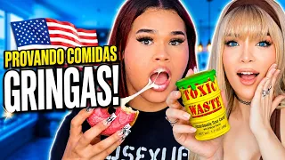 PROVANDO AS COMIDAS “GRINGAS” MAIS DIFERENTONAS DA INTERNET! 🍜 Ft. @Mdmdaiane