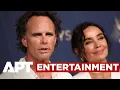 Emmy Awards The White Lotus Walton Goggins Wife Nadia Conners Stun in Matching White Looks APT