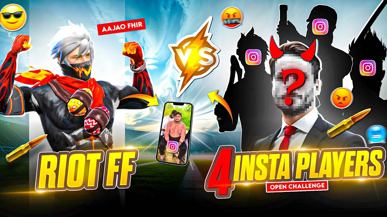 Riot Defeated By Insta Players 7-0 😭❓
