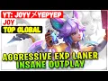 Download Lagu Aggressive EXP Laner, Joy Insane Outplay [ Top Global Joy ] YT: JoyyメYepyep - Mobile Legends Emblem