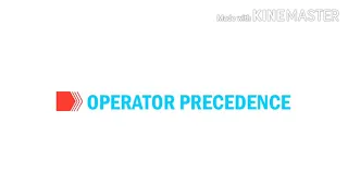 Operator precedence python programming