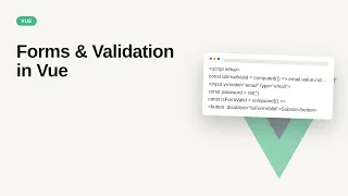 Vue js Pinia - Web development basic Series Forms Validation in Vue