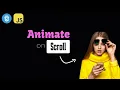 How to make lazy loading on scroll animation in Java Script Intersection Observer Api explained