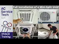 Download Lagu Full Installation of an Inverter Minisplit Heat Pump with Indoor Ceiling Cassette!