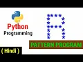 Python Pattern Programs Printing Stars in R Shape