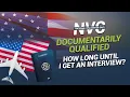 NVC letter says I m DOCUMENTARILY QUALIFIED how long until I get an interview