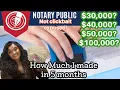 HOW MUCH I MADE IN 5 MONTHS AS MOBILE NOTARY SIGNING AGENT INCOME BUSINESS EXPENSES EXPOSED