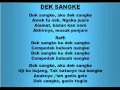 Download Lagu DEK SANGKE - Lagu dan Tari Nusantara - Lagu Anak