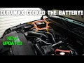 DURAMAX BATTERY TESTING AND REPLACEMENT - MANY MORE THINGS NEED FIXED