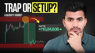 I Waited for This ONE Liquidity Sweep Pattern | 10 Lakh+