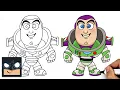 How to Draw Buzz Lightyear Toy Story