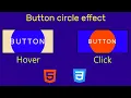 Button with hover effect circle using HTML and CSS