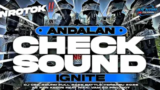 dj cek sound full bass dj bass horeg dj nrotok cek sound horeg 