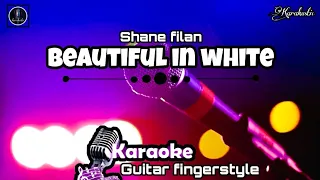 Download Beautiful in white - Shane filan | karaoke guitar fingerstyle | acoustic lyrics cover MP3