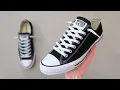 HOW TO LACE CONVERSE BEST WAY