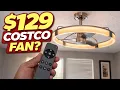 This 129 Costco Ceiling Fan Surprised Me Artika Sunnyvale LED Fan Review Install