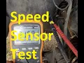 How to Test a Passive Wheel Speed Sensor with a Multi Meter
