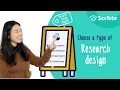 Research Design Choosing a Type of Research Design Scribbr