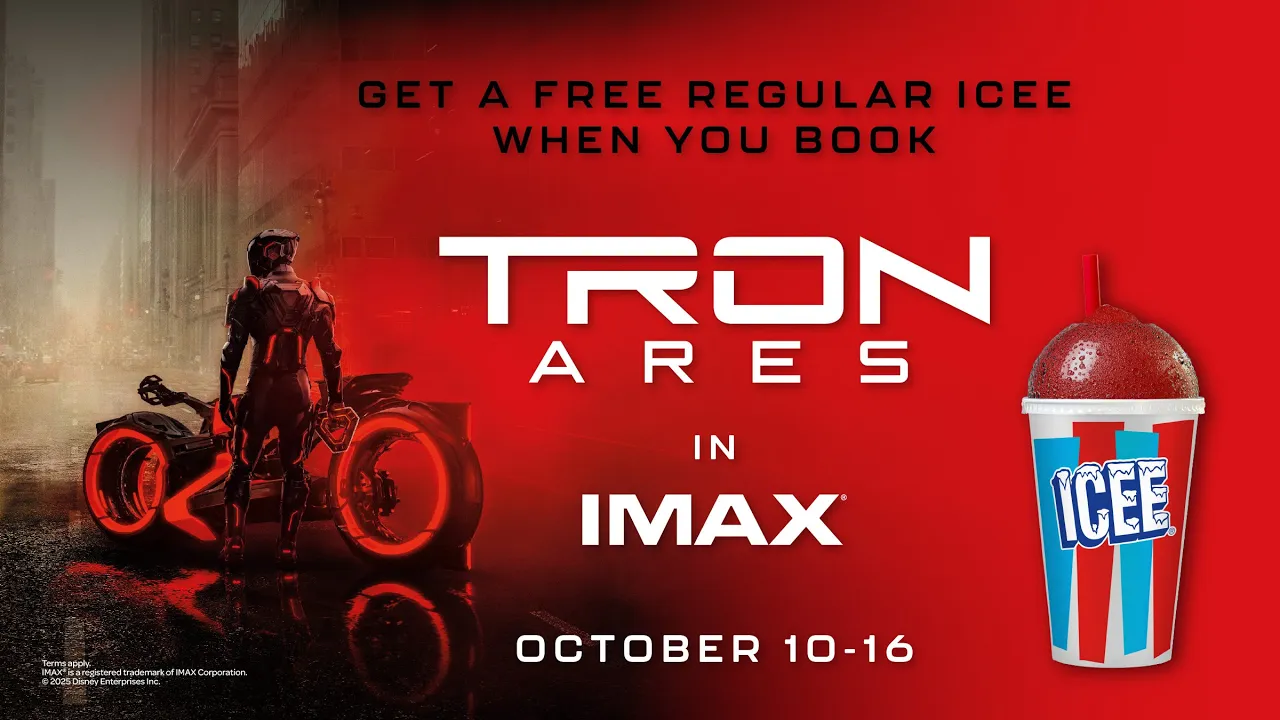 Cineworld Cinemas — Tron: Ares - This October at Cineworld (YouTube video ad)
