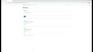 CS50 s Web Programming with Python and JavaScript - Project 4 Network