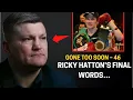 Download Lagu Ricky Hatton overleden op 46-jarige leeftijd | Laatste interview met boksster Ricky Hatton, enkel...