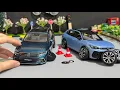 1 18 Scale Volkswagen Tiguan Diecast Model Car New and Old Case Comparison
