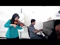 Download Lagu Ketika Cinta Bertasbih - Melly feat Amee (Piano \u0026 Violin Cover)