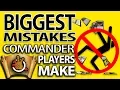 Top 10 Biggest Mistakes Commander Players Make The Command Zone 196 Magic the Gathering EDH