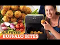 Air Fryer Buffalo Chicken Dip Bites Cooking with Cosori Air Fryer Appetizer Recipe