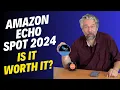 Amazon Echo Spot 2024 Smart Alexa Alarm Clock -