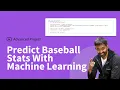 Predict Baseball Stats using Machine Learning and Python