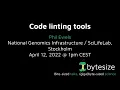 nf- Code linting tools