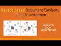 Aspect-based Document Similarity for Research Papers Research Paper Walkthrough