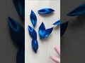 Ribbon flower making - how to make satin flower easy